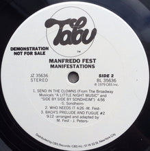 Load image into Gallery viewer, Manfredo Fest : Manifestations (LP, Album, Promo)
