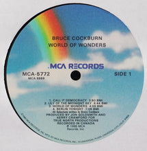 Laden Sie das Bild in den Galerie-Viewer, Bruce Cockburn : World Of Wonders (LP, Album, Glo)
