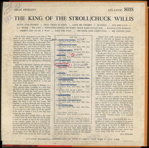 Chuck Willis : King Of The Stroll (LP, Album, Mono)