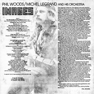 Phil Woods / Michel Legrand And Orchestra* : Images (LP, Album)