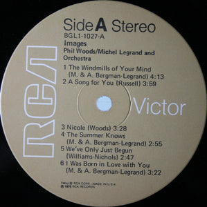Phil Woods / Michel Legrand And Orchestra* : Images (LP, Album)