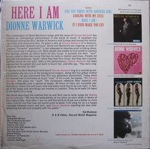 Charger l&#39;image dans la galerie, Dionne Warwick : Here I Am (LP, Album, Mono)
