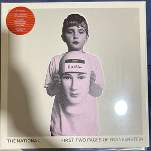 The National : First Two Pages of Frankenstein (LP, Album, Red)