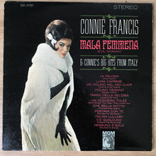 Charger l&#39;image dans la galerie, Connie Francis : Mala Femmena (Evil Woman) &amp; Connie&#39;s Big Hits From Italy (LP, Album)
