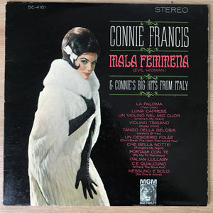 Connie Francis : Mala Femmena (Evil Woman) & Connie's Big Hits From Italy (LP, Album)