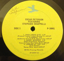 Load image into Gallery viewer, Oscar Peterson Featuring Stephane Grappelli* : Peterson/Grappelli (2xLP, Comp, gat)
