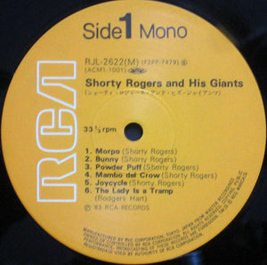 Shorty Rogers And His Giants : Shorty Rogers And His Giants (LP, Album, Mono, RE)