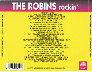 The Robins : Rockin' With The Robins (CD, Comp)