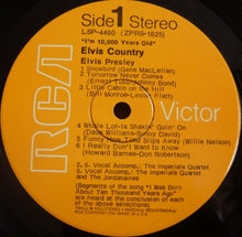 Load image into Gallery viewer, Elvis Presley : Elvis Country (I&#39;m 10,000 Years Old) (LP, Album, Ind)
