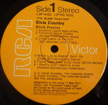 Charger l&#39;image dans la galerie, Elvis Presley : Elvis Country (I&#39;m 10,000 Years Old) (LP, Album, Ind)
