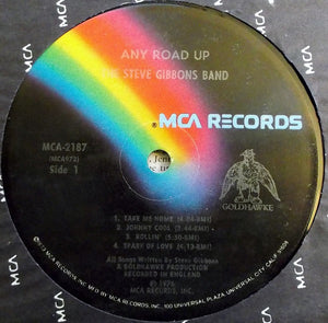 The Steve Gibbons Band* : Any Road Up (LP, Album)
