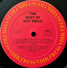 Load image into Gallery viewer, Ray Price : The Best Of Ray Price (LP, Comp)
