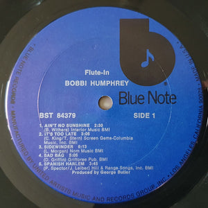 Bobbi Humphrey : Flute-In (LP, Album, Lab)