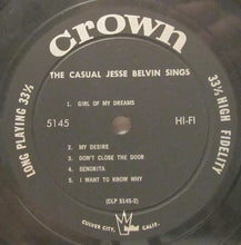 Charger l&#39;image dans la galerie, Jesse Belvin : The Casual (LP, Album)
