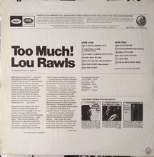 Charger l&#39;image dans la galerie, Lou Rawls : Too Much! (LP, Album, Los)
