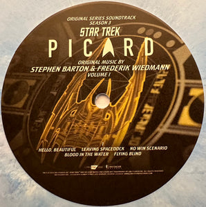 Stephen Barton, Frederik Wiedmann : Star Trek: Picard (Original Series Soundtrack - Season 3 - Volume 1) (2xLP, Album, Ltd, Sky)