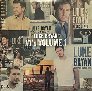 Luke Bryan : #1's Volume 1 (LP, RE, Bro)