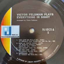 Load image into Gallery viewer, Victor Feldman : Plays Everything In Sight (LP, Album, Mono, Gat)
