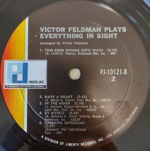 Victor Feldman : Plays Everything In Sight (LP, Album, Mono, Gat)