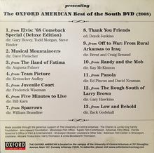 Load image into Gallery viewer, Various : The Oxford American Best Of The South DVD (2008) (DVD, Comp)
