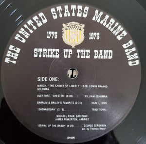 The United States Marine Band : Strike Up The Band (LP)