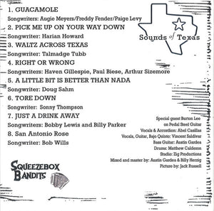 Squeezebox Bandits : Sounds of Texas (CD, Album, Ltd)