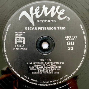 The Oscar Peterson Trio : The Trio : Live From Chicago (LP, Album, RE)