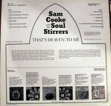 Load image into Gallery viewer, Sam Cooke With The Soul Stirrers : That&#39;s Heaven To Me (LP, Comp, RE)

