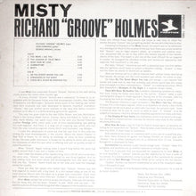 Laden Sie das Bild in den Galerie-Viewer, Richard &quot;Groove&quot; Holmes : Misty (LP, Album, Mono)
