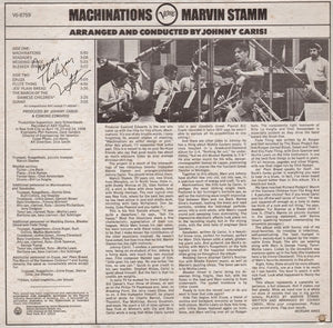 Marvin Stamm : Machinations (LP, Album)