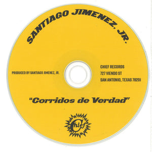 Santiago Jimenez, Jr. : Corridos de Verdad (CD, Album, Ltd)