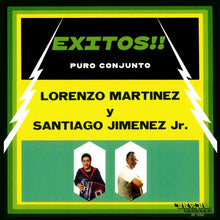 Load image into Gallery viewer, Lorenzo Martinez y Santiago Jimenez, Jr. : Exitos!! (12&quot;, Ltd, Gre)
