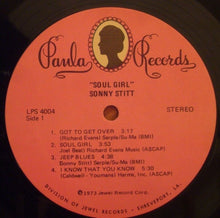 Laden Sie das Bild in den Galerie-Viewer, Sonny Stitt : Soul Girl (LP)
