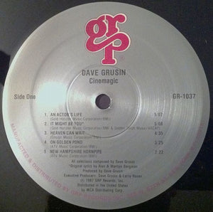 Dave Grusin : Cinemagic (LP, Album)