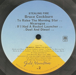 Bruce Cockburn : Stealing Fire (LP, Album, Ind)