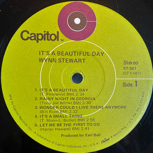 Wynn Stewart : It's A Beautiful Day (LP, Album)