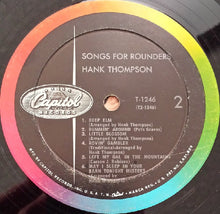 Load image into Gallery viewer, Hank Thompson : Songs For Rounders (LP, Album, Mono)
