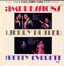 Charger l&#39;image dans la galerie, The Impressions With Jerry Butler And Betty Everett : The Impressions With Jerry Butler And Betty Everett (LP, Comp)
