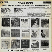 Laden Sie das Bild in den Galerie-Viewer, James Brown Presents His Band* : Night Train (LP, Comp, Mono)
