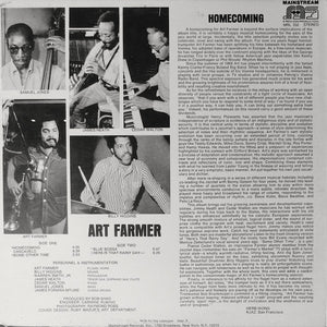 Art Farmer : Homecoming (LP, Album)