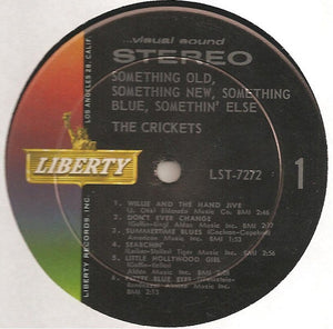 The Crickets (2) : Something Old, Something New, Something Blue, Somethin' Else !!!!!! (LP, Album)