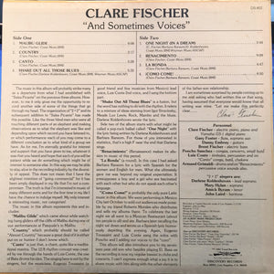 Clare Fischer & Salsa Picante With 2 + 2 (3) : And Sometimes Voices (LP, Album)