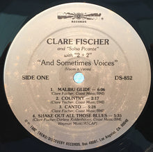 Laden Sie das Bild in den Galerie-Viewer, Clare Fischer &amp; Salsa Picante With 2 + 2 (3) : And Sometimes Voices (LP, Album)
