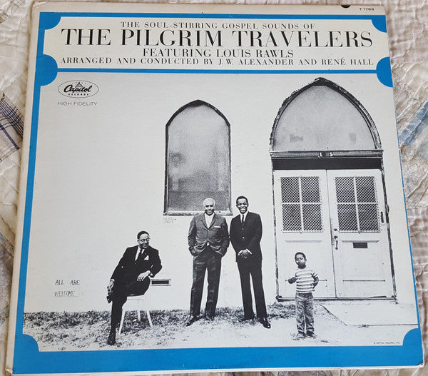 The Pilgrim Travelers Featuring Lou Rawls : The Soul-Stirring Gospel Sounds Of The Pilgrim Travelers (LP, Mono)