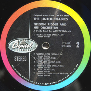 Nelson Riddle : The Untouchables (LP, Album, Los)