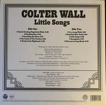 Load image into Gallery viewer, Colter Wall : Little Songs (LP, Album, Ltd, Blu)
