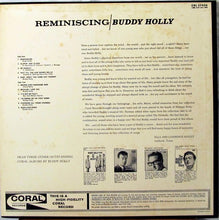 Laden Sie das Bild in den Galerie-Viewer, Buddy Holly : Reminiscing (LP, Album, Mono, Glo)
