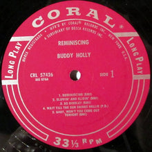 Charger l&#39;image dans la galerie, Buddy Holly : Reminiscing (LP, Album, Mono, Glo)
