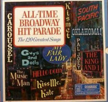 Load image into Gallery viewer, Various : All Time Broadway Hit Parade:  The 120 Greatest Songs (10xLP, Comp + Box)
