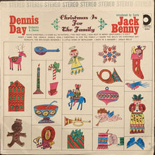 Laden Sie das Bild in den Galerie-Viewer, Dennis Day, Jack Benny : Dennis Day Sings &quot;Christmas Is For The Family&quot; (LP, Album, Red)
